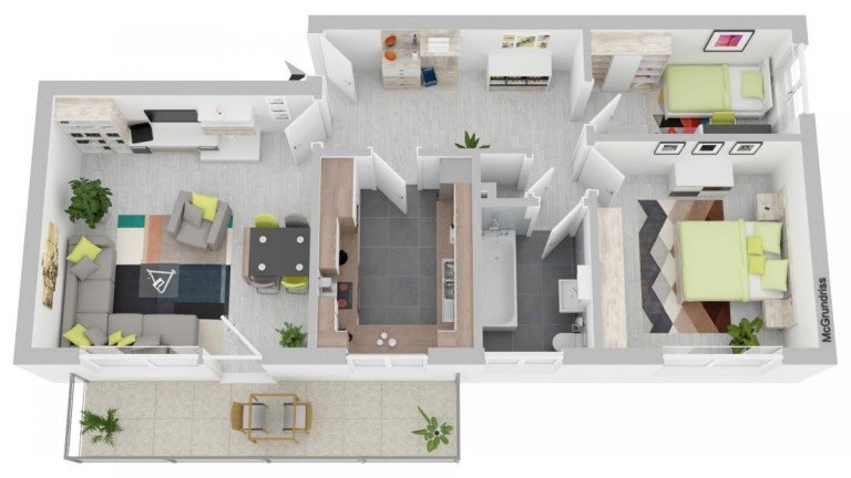  Bad Soden Erdgeschosswohnung 3-Zimmer-Wohnung mit Balkon