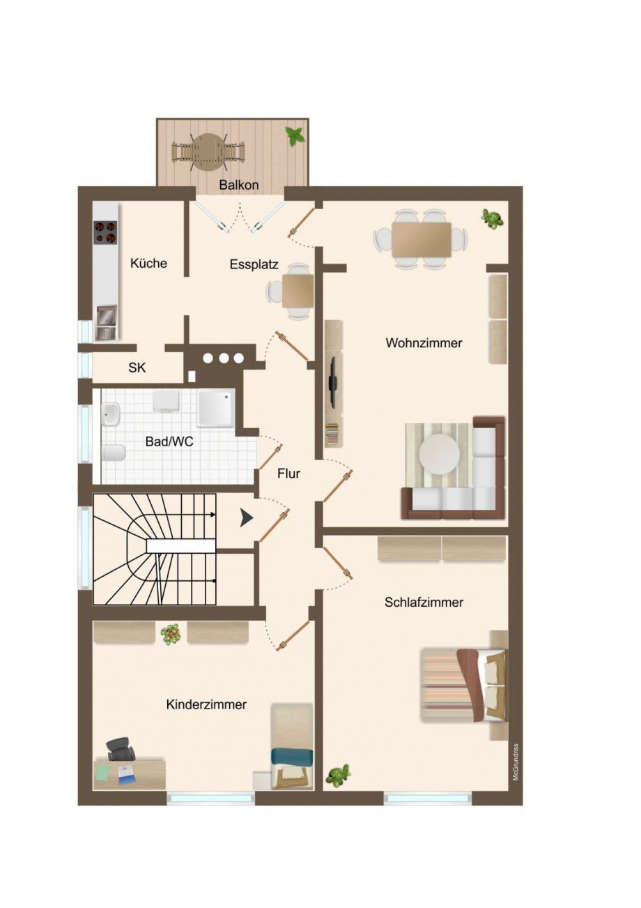  Etagenwohnung Frankfurt am Main