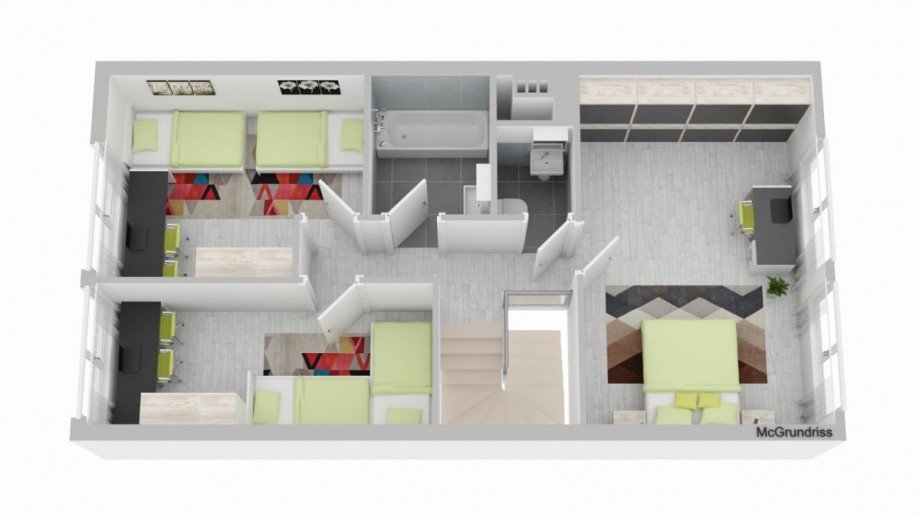 I. OG Reihenmittelhaus Schwalbach