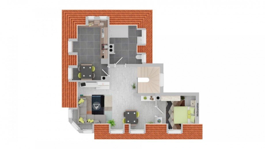  Dachgeschosswohnung Frankfurt