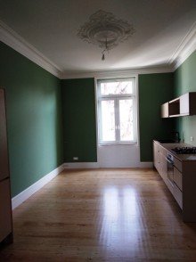 Wohn-/K�chenbereich Altbau-Wohnung - 2 Zimmer -im Nordend