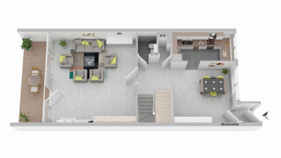 EG Reihenmittelhaus Schwalbach