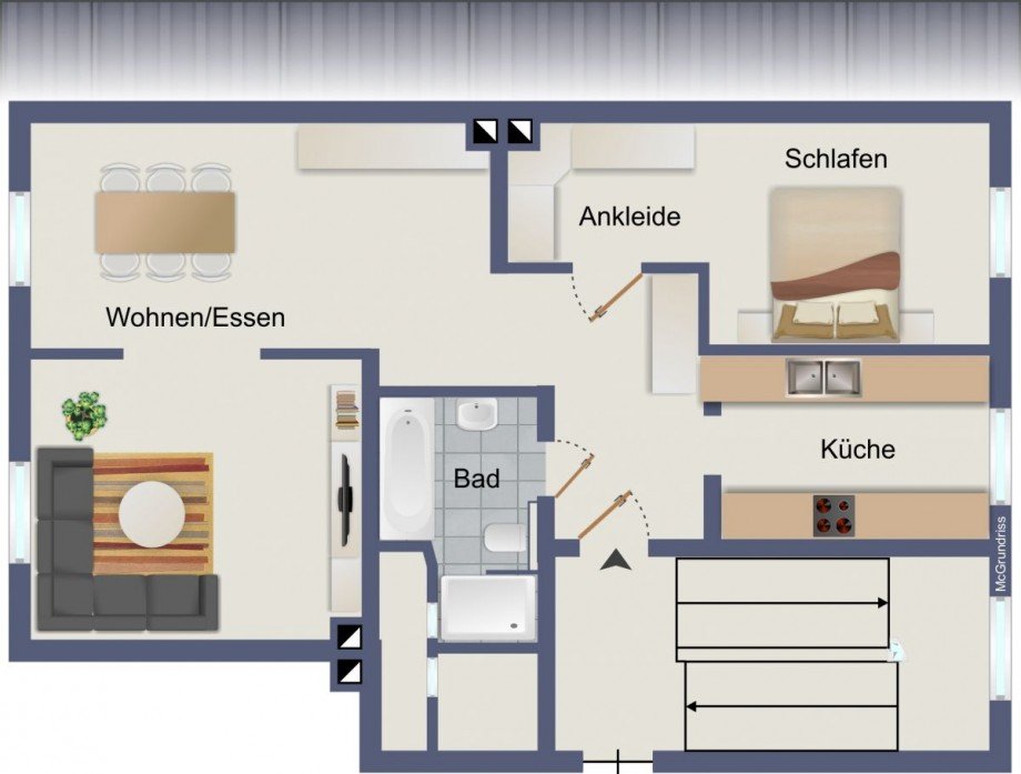  Etagenwohnung Frankfurt am Main